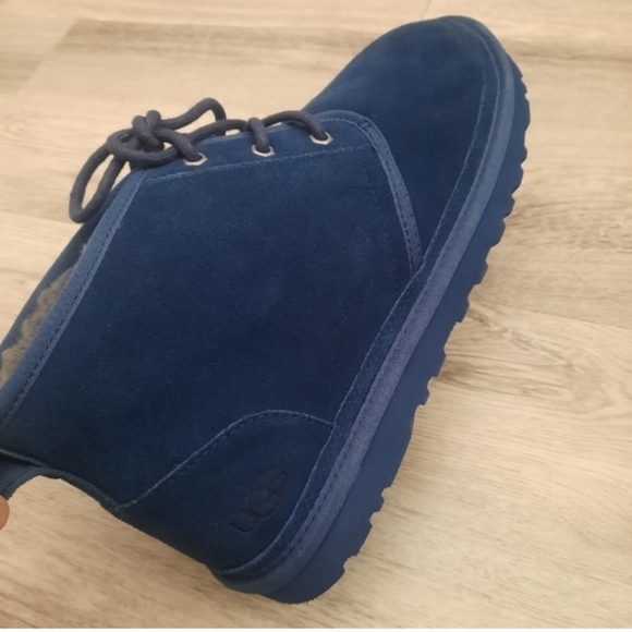 UGG Men's Navy Neumel Boots - Picture 3 of 7